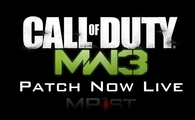 Modern Warfare 3 Patch 1.07 Kini Langsung di PS3 dan 360