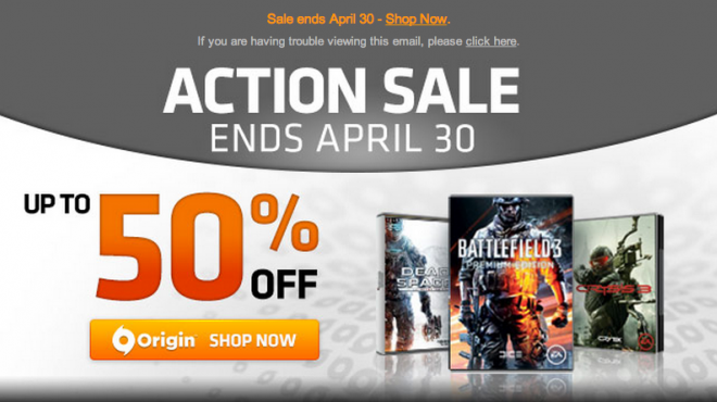 Battlefield 3, Premium, Edisi Premium, Crysis 3, Dead Space 3 dan Banyak Lagi Diskaun Sehingga 50% dalam Jualan Asal