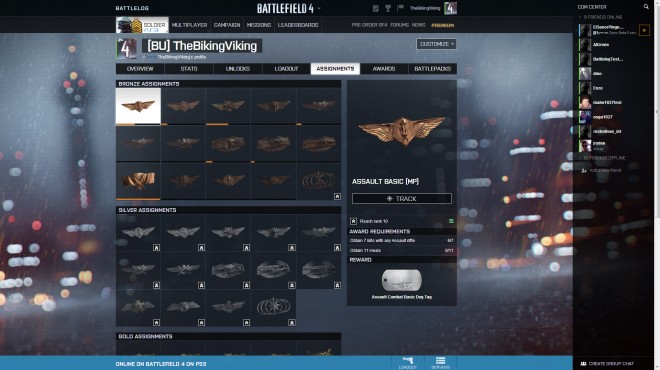 Skrin Battlelog Battlefield 4 Baharu Pamerkan Tugasan, Skrin Pertempuran, Misi dan Banyak Lagi