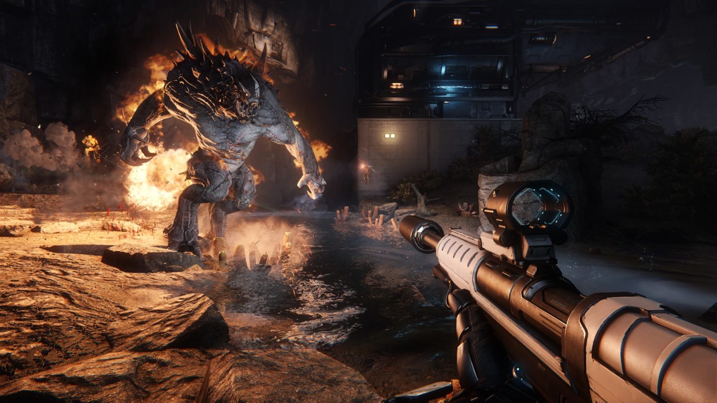 新的 Evolve“Big Alpha”游戏在 Xbox One 上首次亮相