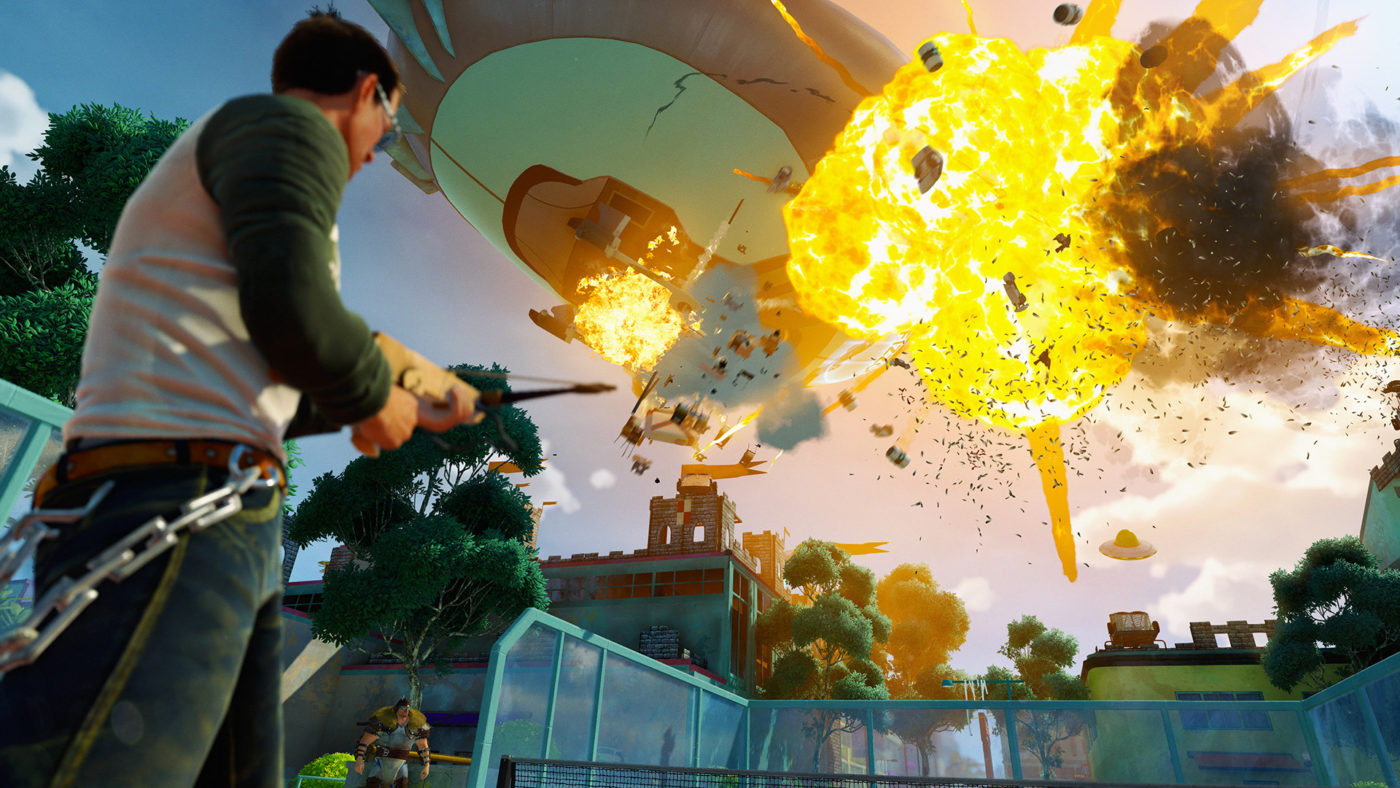 Tinjauan Sunset Overdrive 