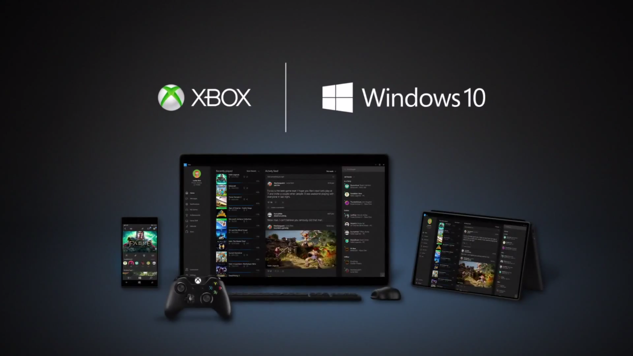 Xbox 登陆 Windows 10、Windows 10 登陆 Xbox、《神鬼寓言：传奇》引入跨平台游戏