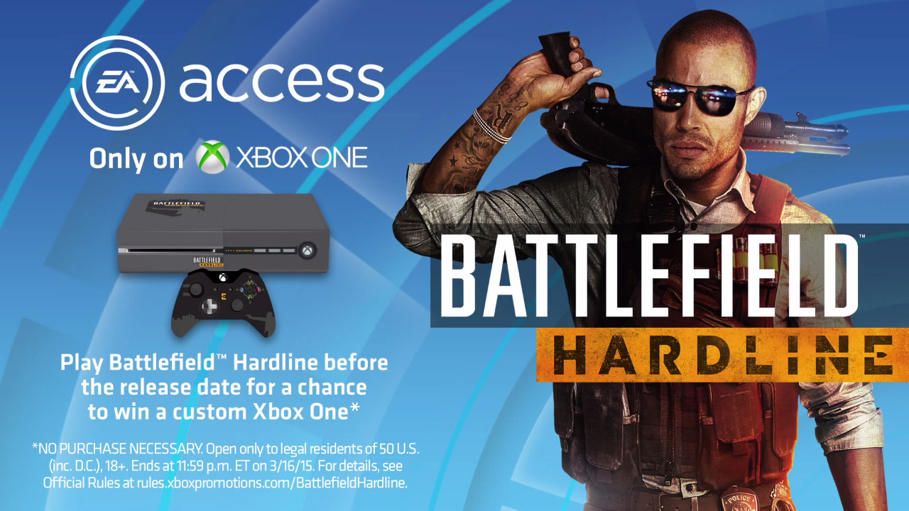 Pengguna Xbox One Dengan Akses EA Boleh Main Battlefield Hardline 12 Mac, Konsol Xbox One Bertemakan Hardline Baharu Didedahkan