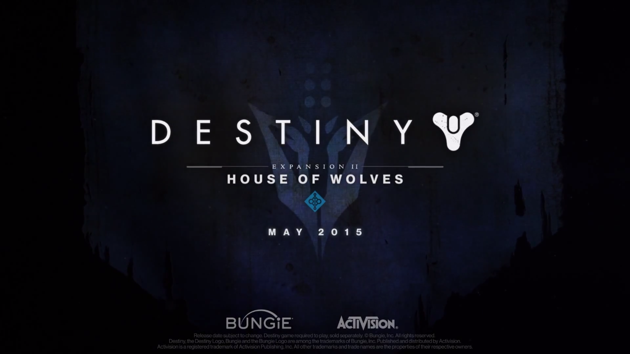 DLC Destiny's House of Wolves Bertarikh, Butiran Lanjut Untuk Diikuti