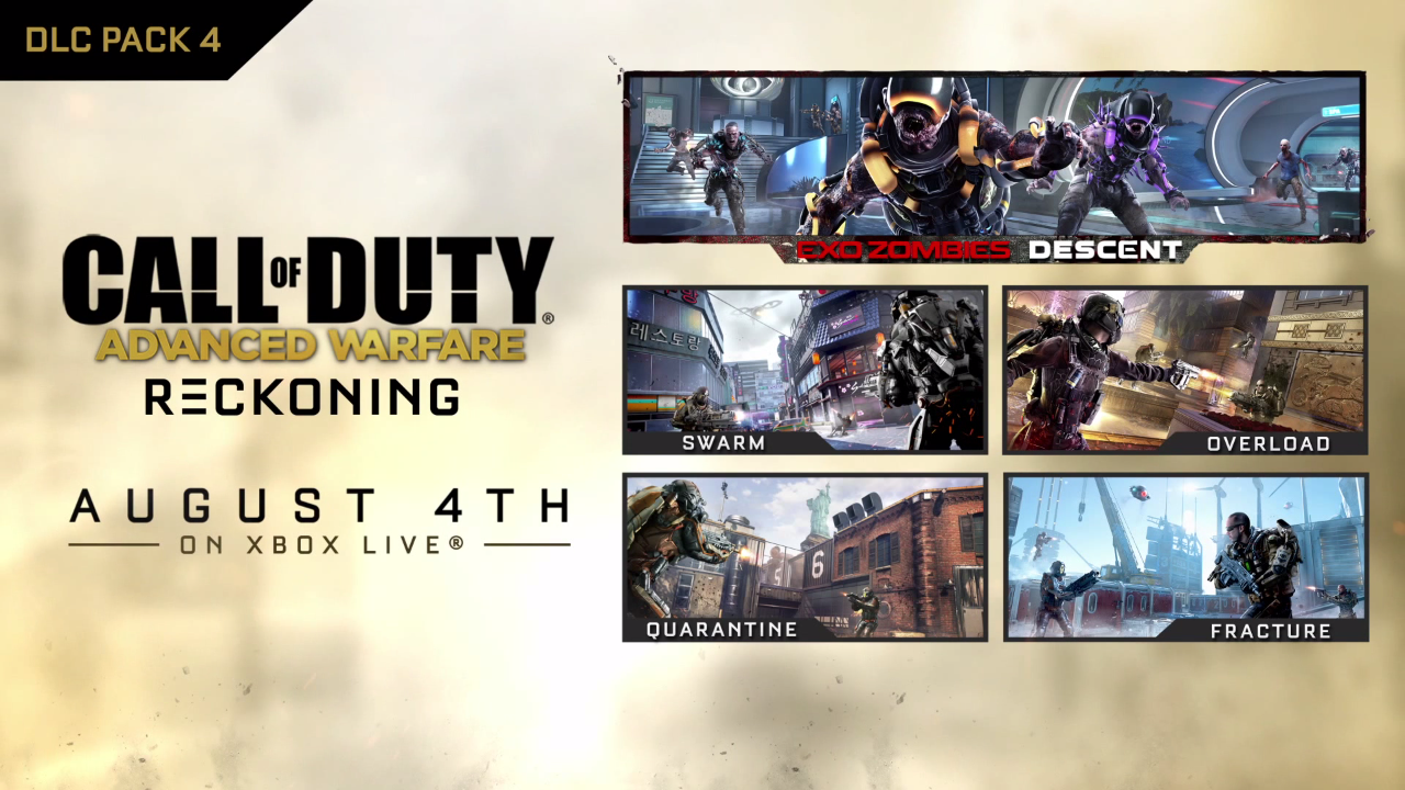 Call of Duty: Advanced Warfare Reckoning DLC Tiba 4 Ogos, Tonton Treler Permainan