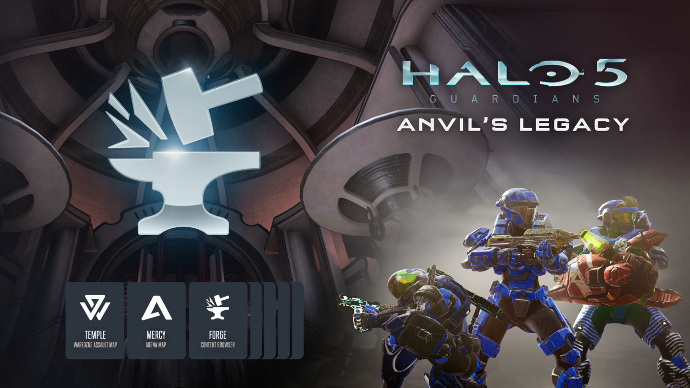 Halo 5: DLC 'Anvil's Legacy' Penjaga Diumumkan 