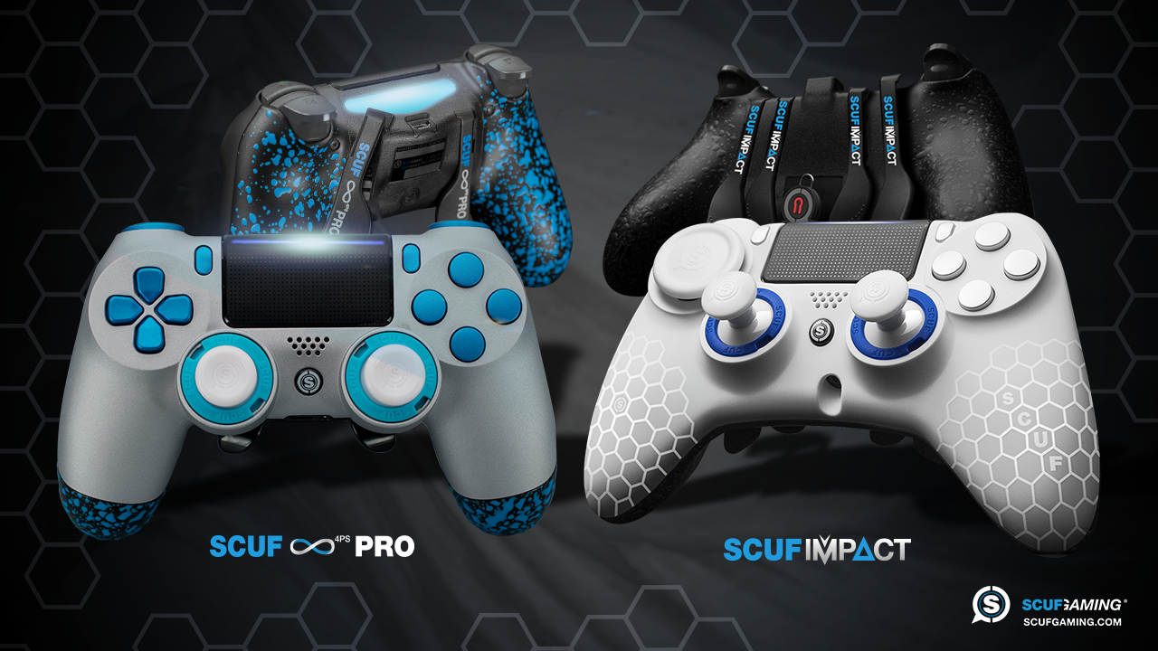 Scuf Impact 和 Scuf Infinity 4PS Pro 