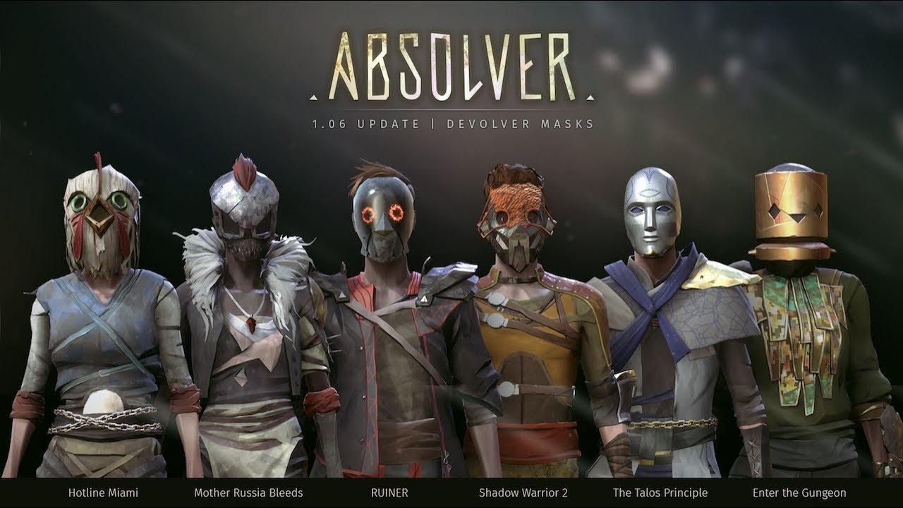 Absolver 补丁 1.06 推出，包含令人惊叹的 Devolver 数字面具、更多错误修复和平衡调整