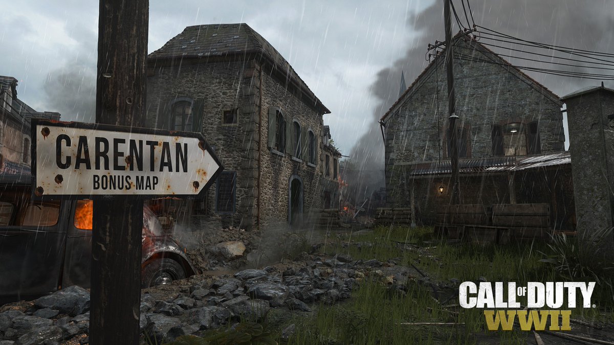 Call of Duty: WWII Carentan Map Remake ได้รับการยืนยันสำหรับผู้ถือ Season Pass และ Digital Deluxe