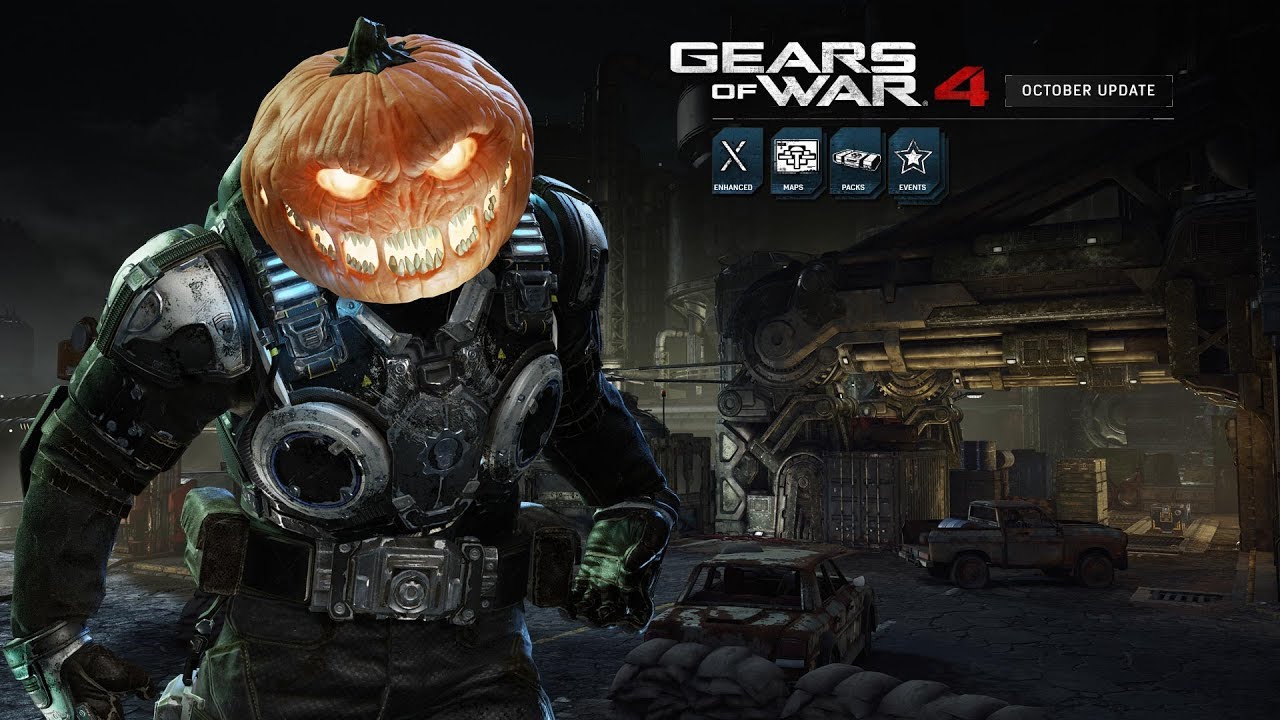 Kemas Kini Gears of War 4 Membawakan Peta Baharu &amp; Sokongan Xbox One X, Acara Halloween Bermula Minggu Ini