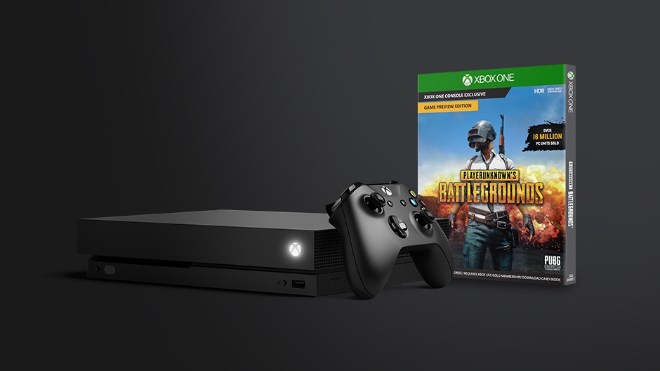 《PUBG》Xbox One 玩家数量在短短 48 小时内就已达到 100 万，游戏与 Xbox One 捆绑在一起