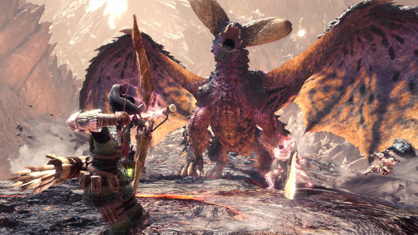 Panduan Binaan Permainan Monster Hunter World Bow End 