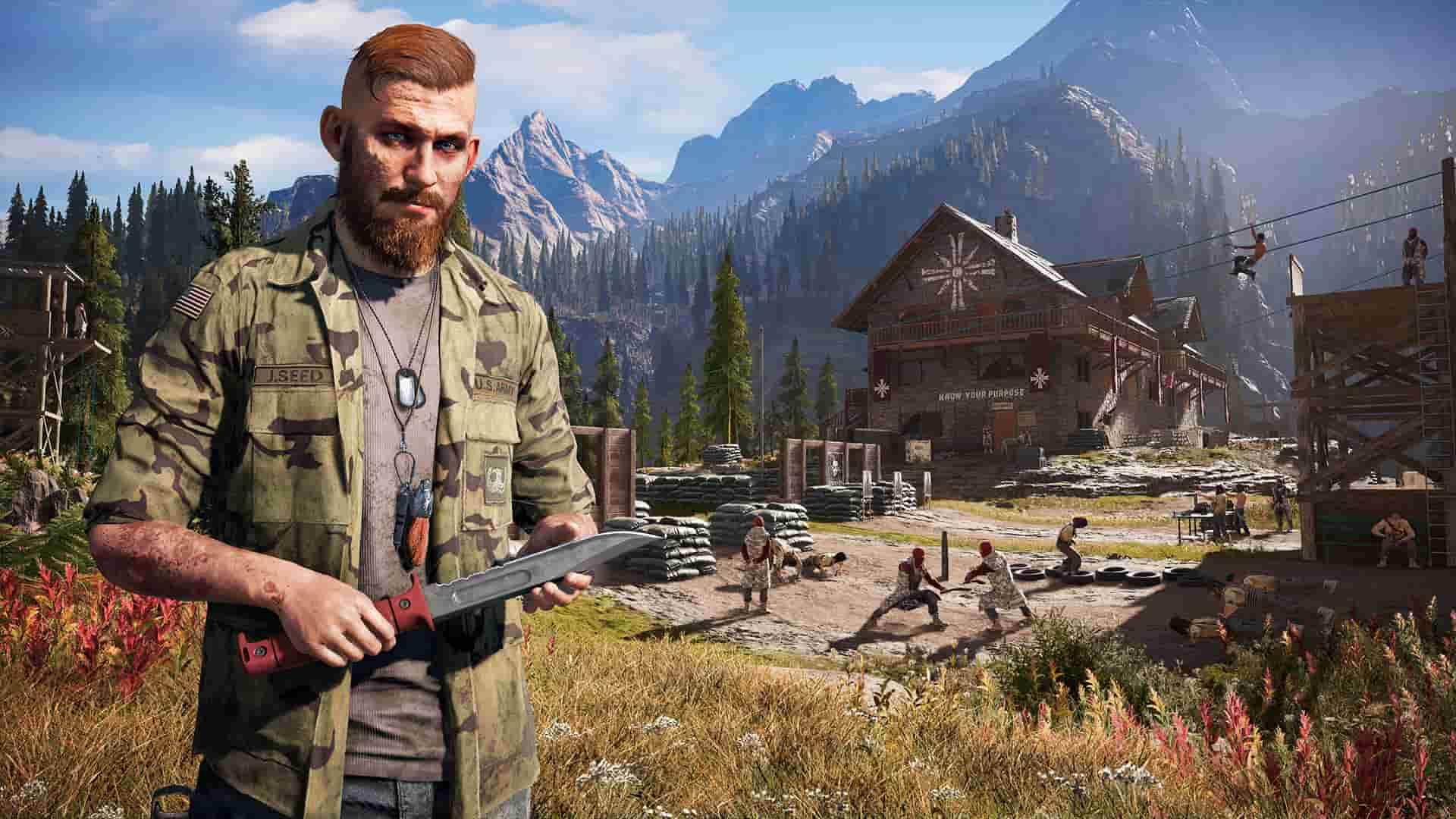 ตัวอย่างการเปิดตัว Far Cry 5 แสดงให้เห็นถึงความวิกลจริต