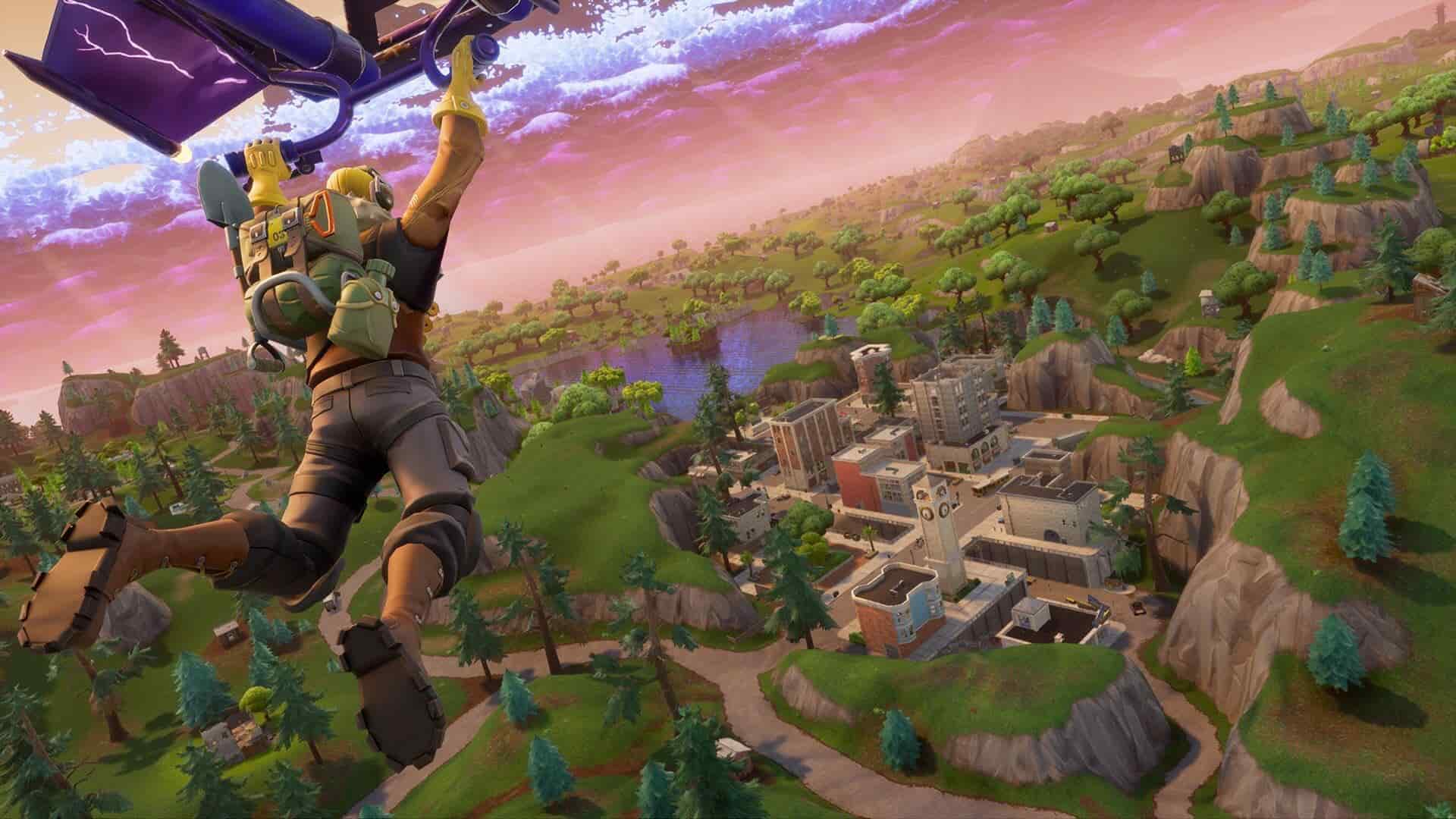 Permainan Epik Mengiktiraf Teori Komet Menara Miring Fortnite