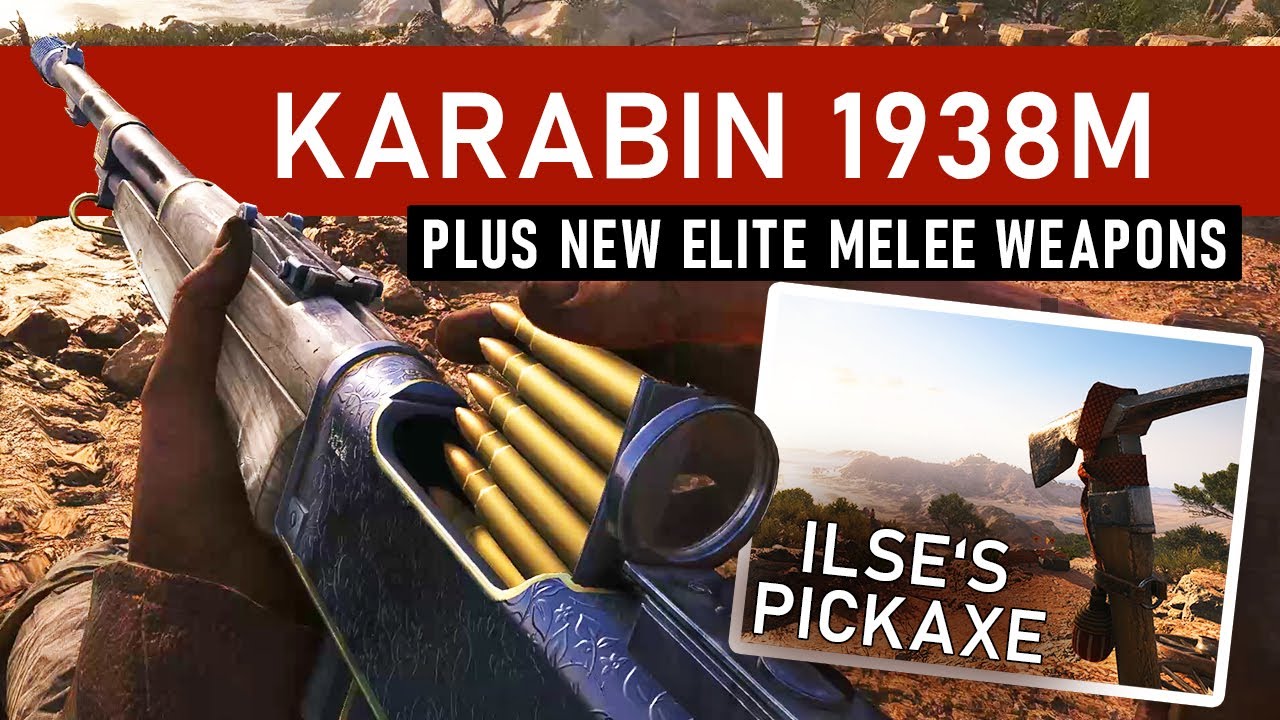 Permainan Battlefield 5 Karabin 1938M dan Set Senjata “Cavalleria” dan Senjata Melee Baharu Dipamerkan