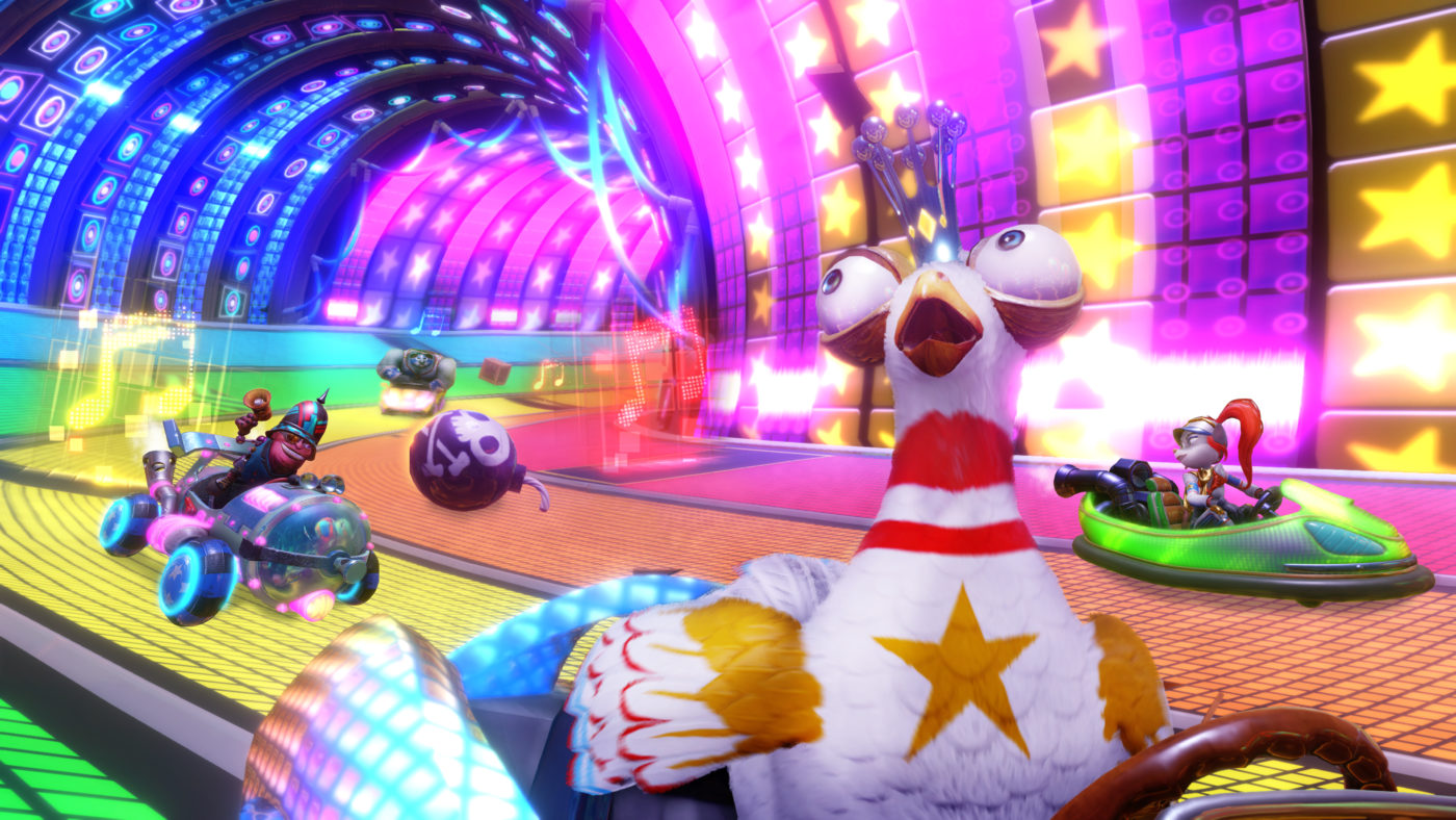 Crash Team Racing Nitro Digerakkan Grand Prix Seterusnya “Neon Circus' Diumumkan, Inilah Yang Termasuk