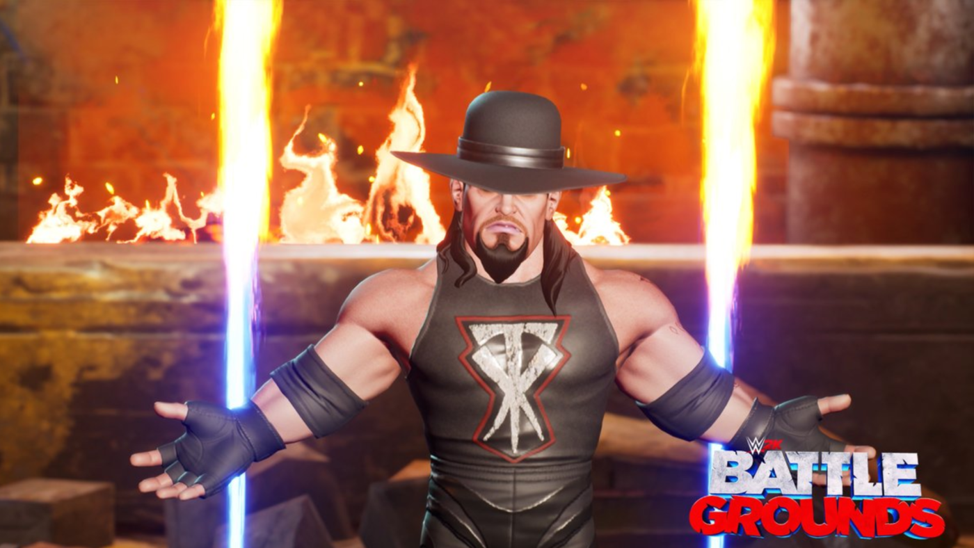 The Dead Man Undertaker Memecahkan Watak Untuk Malam Permainan Keluarga di WWE 2K Battlegrounds