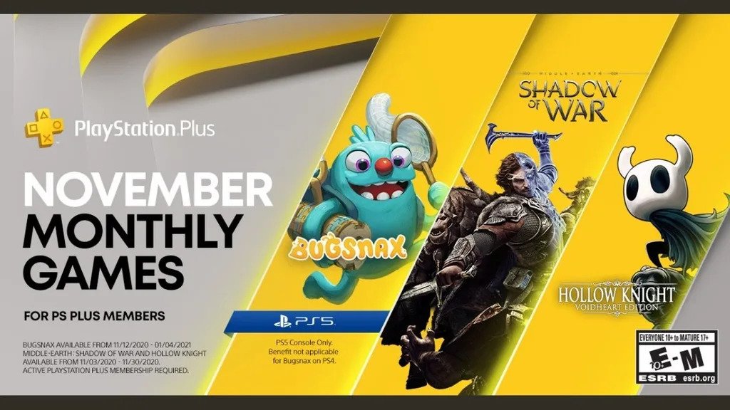 PlayStation Plus 11 月免费游戏公布，PS Plus 系列详细信息揭晓