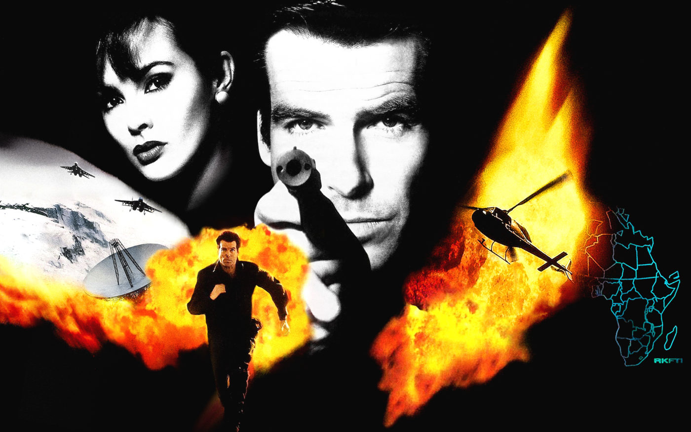 Permukaan Rakaman Permainan Semula GoldenEye 007