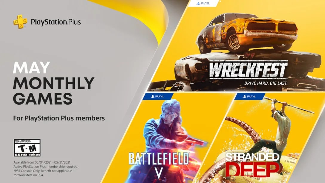 Permainan Percuma PS Plus Mei Diumumkan 