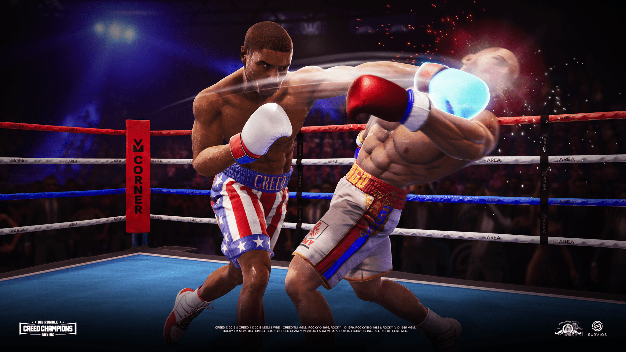 Big Rumble Boxing: Creed Champions 发布日期定于 9 月 3 日，Arcade Boxer 包含 Rocky 系列角色