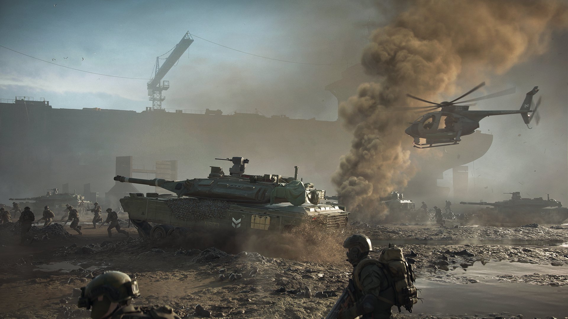 เผยแผนที่และโหมด Battlefield 2042 พร้อมแผนที่ 7 แบบเมื่อเปิดตัว