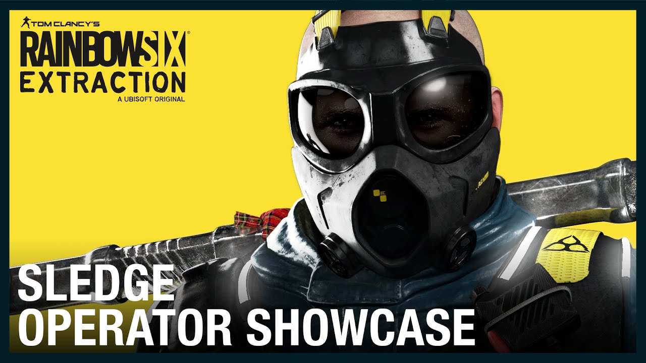 Treler Pameran Operator Sledge Pengekstrakan Rainbow Six Menurunkan Tukul