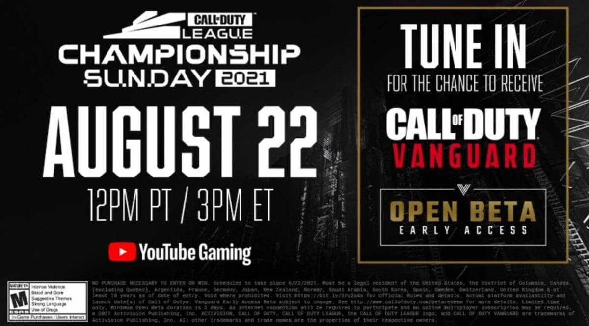 Kejuaraan Call of Duty League Akan Memberi Penonton Peluang untuk Kod Beta Vanguard; Akan Menawarkan Sneak Peek Pertama