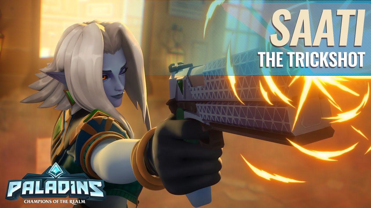 Paladins Champions Teaser Memperkenalkan Saati The Trickshot to the Roster