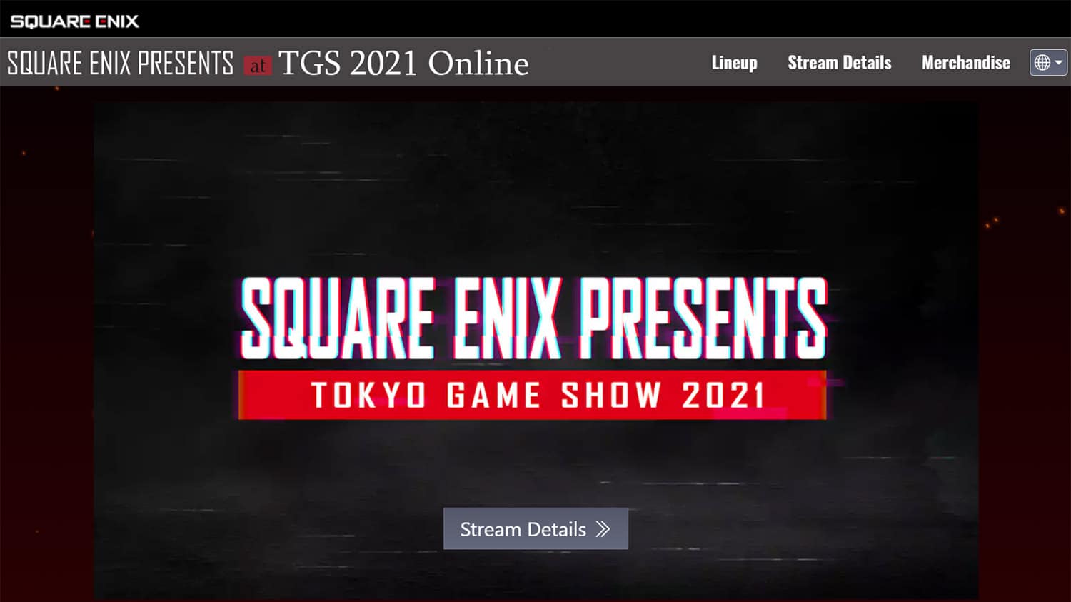 Square Enix TGS 2021 Online 宣布将于 10 月举行，敬请期待