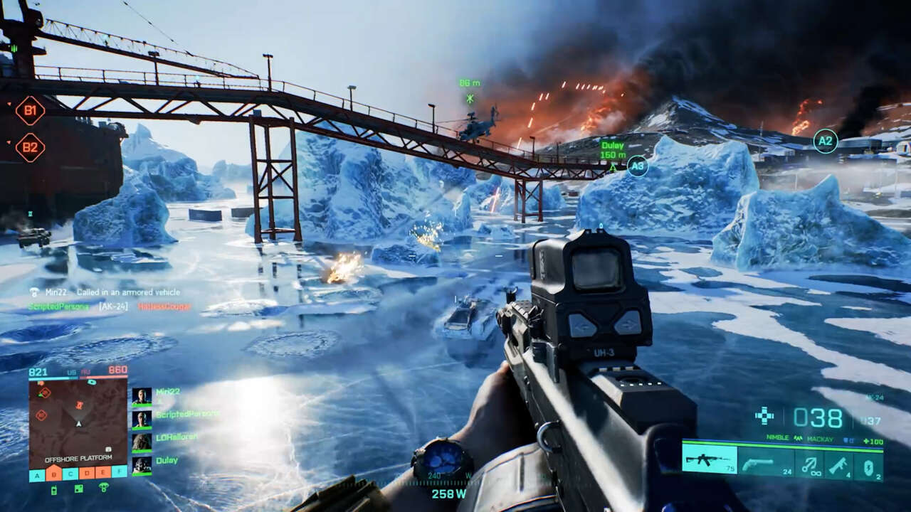 การอัปเดตล่าสุดของ Battlefield 2042 นำเสนอเอฟเฟกต์ "กะพริบ" ที่เป็นอันตรายซึ่งอาจกระตุ้นให้เกิดอาการชัก