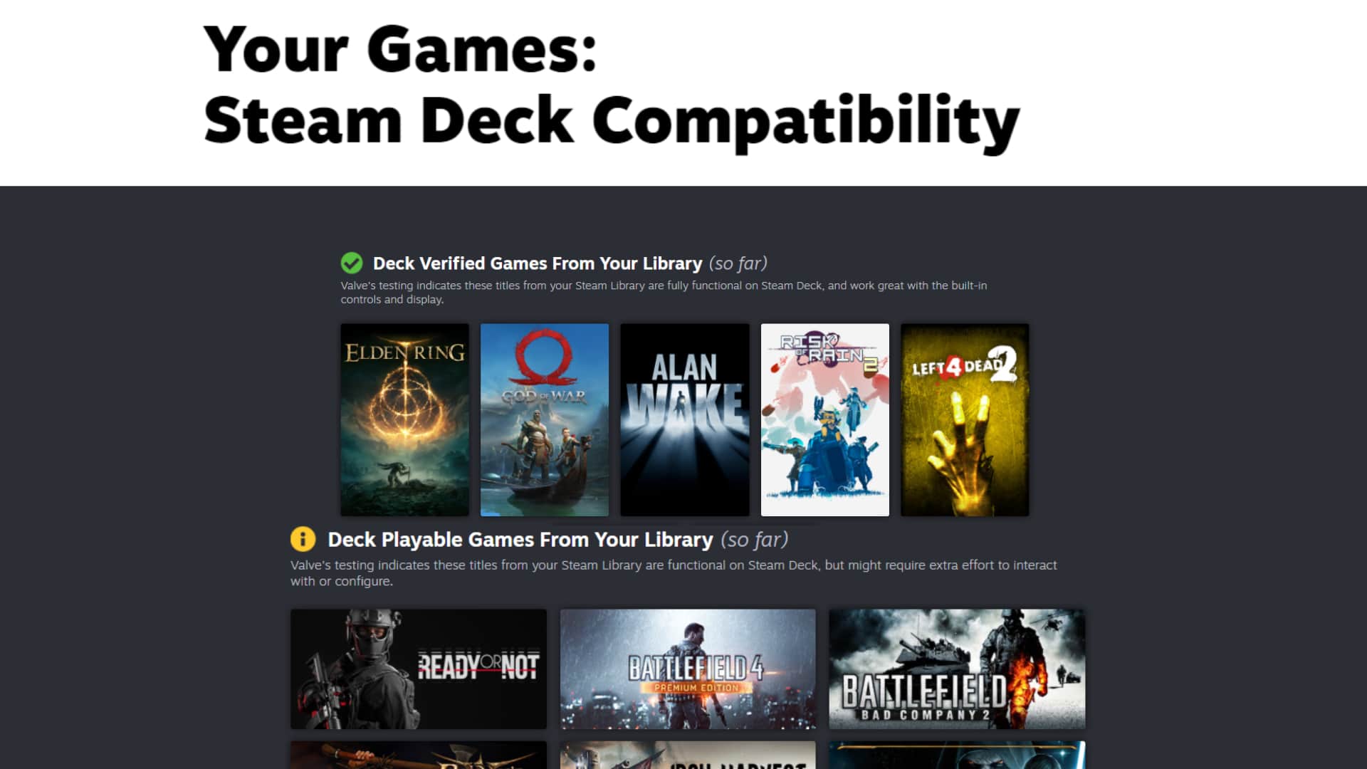 เกมที่เล่นได้ที่ผ่านการรับรอง Steam Deck เติบโตจนมีเกมมากกว่า 1,000 รายการ