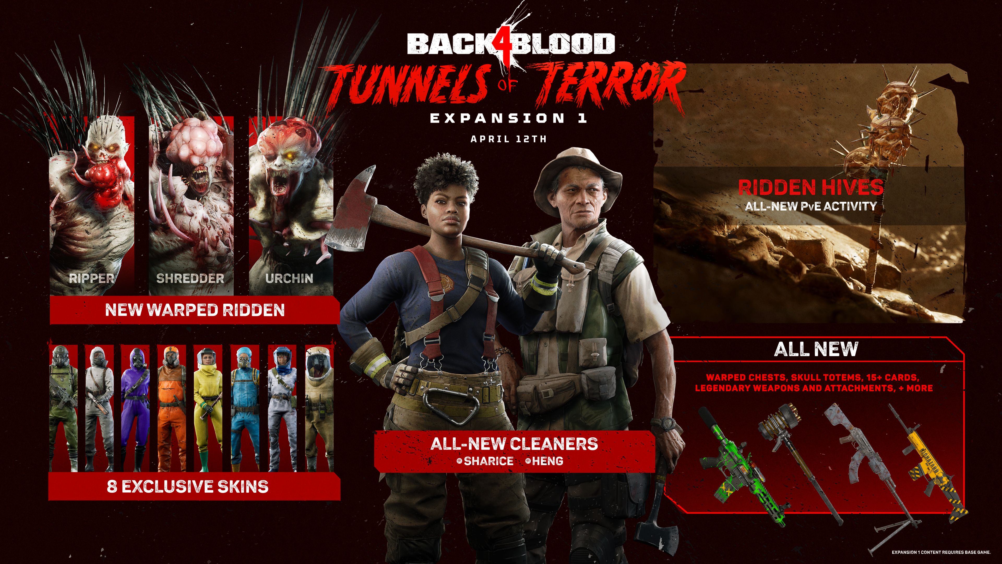 Back 4 Blood DLC《恐怖隧道》四月上线，服务千万玩家