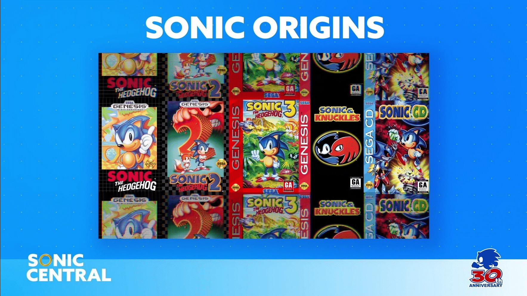 Seni Utama Sonic Origins Dilaporkan Ditemui di PSN; Rating Korea Turut Didedahkan