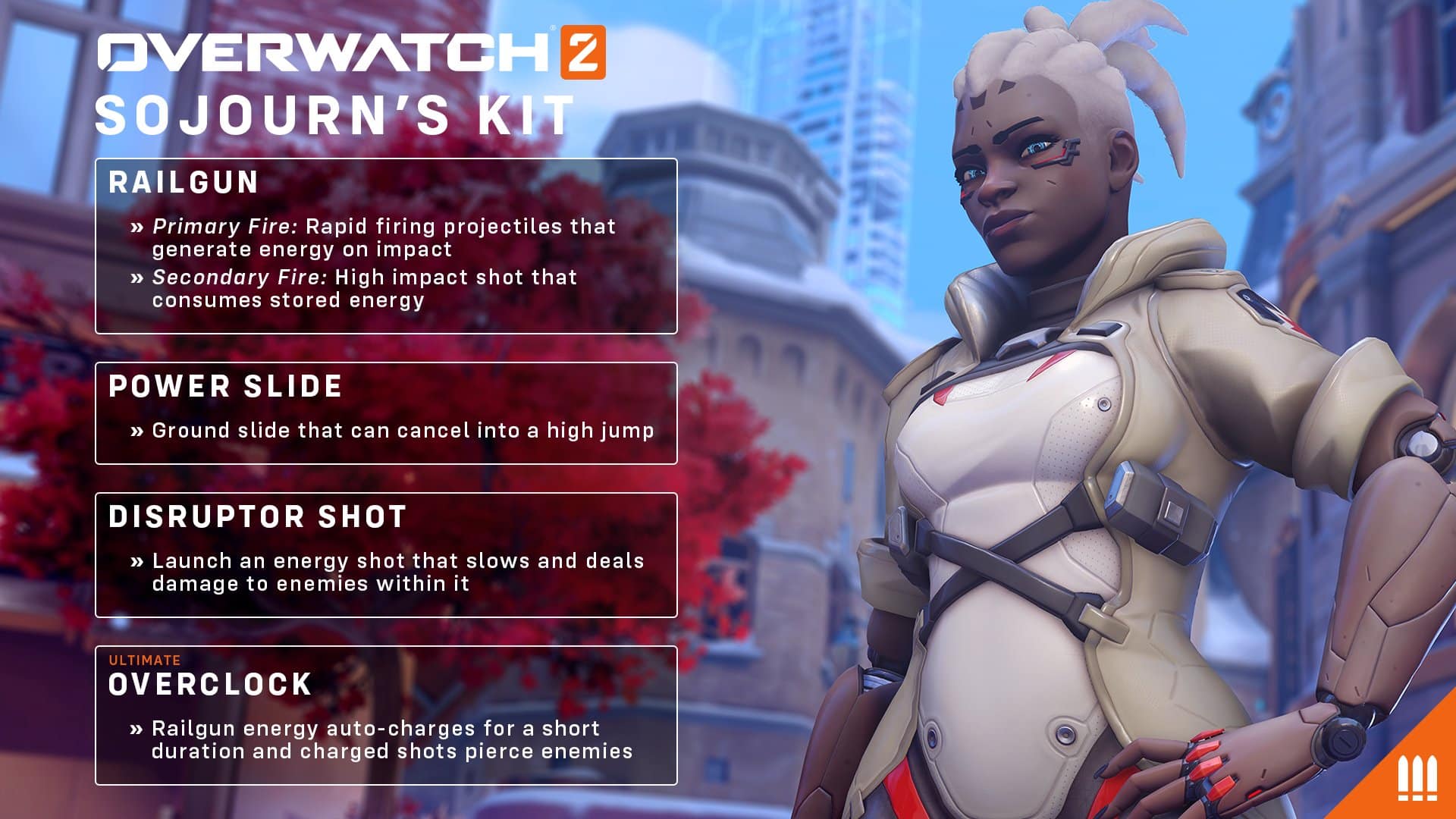 Keupayaan Overwatch 2 Sojourn Dipamerkan dalam Video Permainan