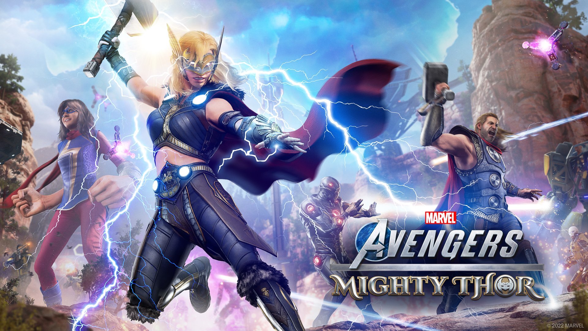 Marvel's Avengers Jane Foster Mighty Thor Outfits Pratonton Hammer Out