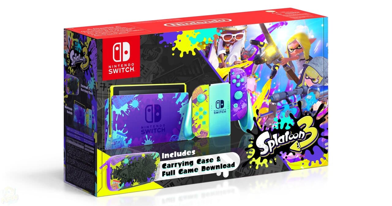 OLED Nintendo Switch Bertemakan Splatoon 3 Baharu Akan Datang Tidak Lama Lagi