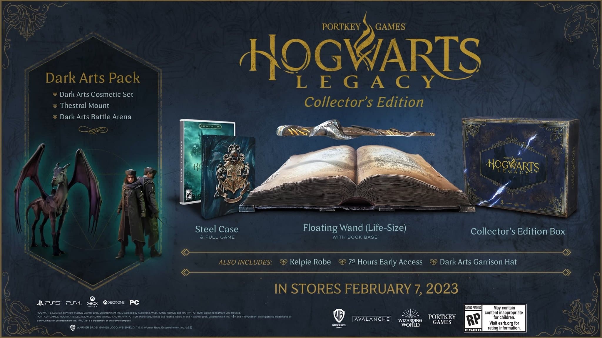 เนื้อหา Hogwart's Legacy Collector's Edition ราคาเปิดเผย พร้อมไม้กายสิทธิ์ลอยได้จริง