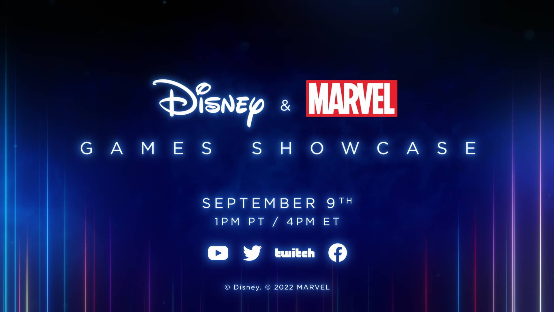 Strim Pameran Permainan Disney dan Marvel untuk 9 September 