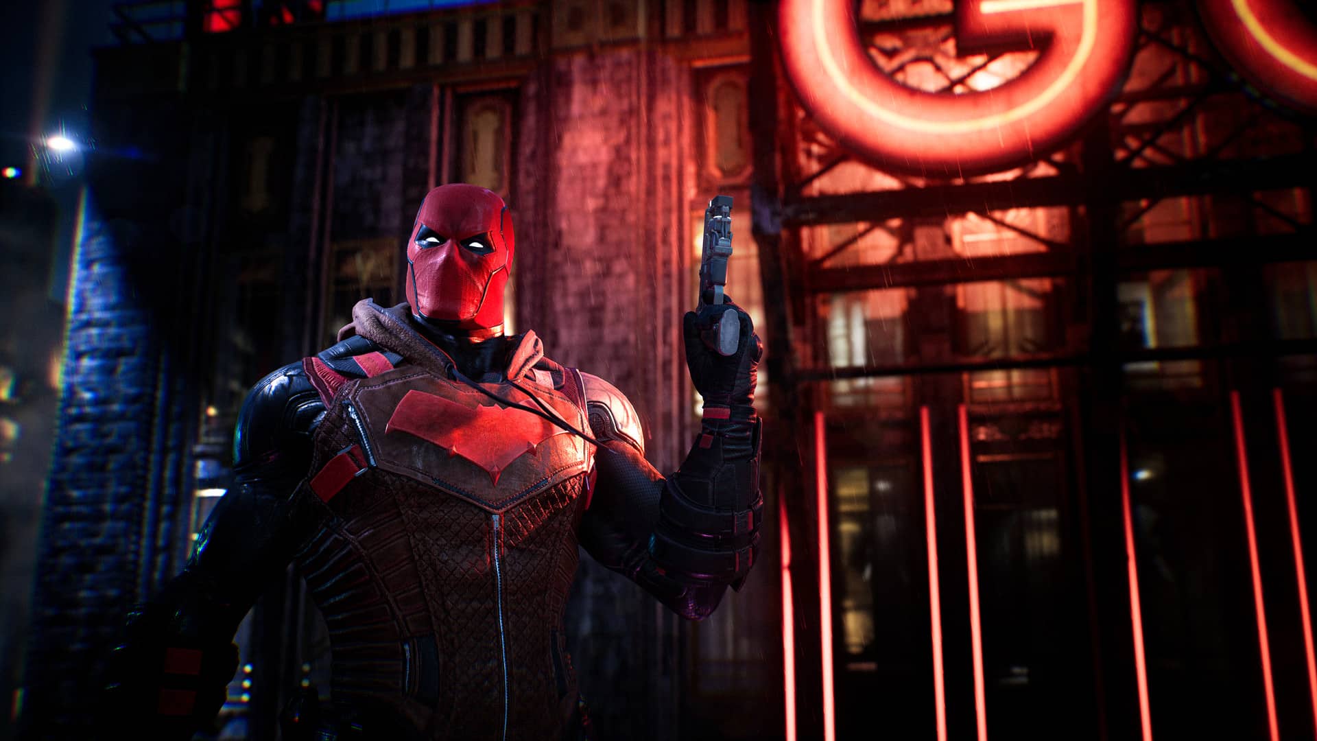 Gotham Knights Dev Berkongsi Permainan Binaan Red Hood Berbeza