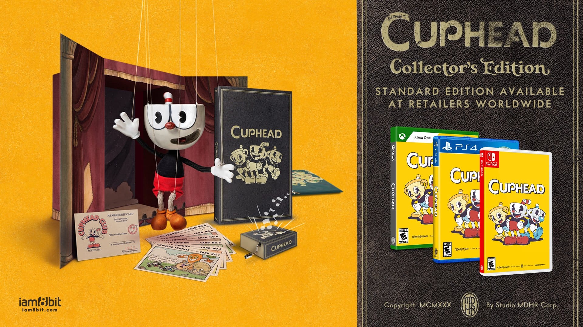 Edisi Fizikal Cuphead Didedahkan Dengan Pendek "Sunken Treasures" Baharu, Bersama-sama dengan Keluaran Runut Bunyi Vinyl