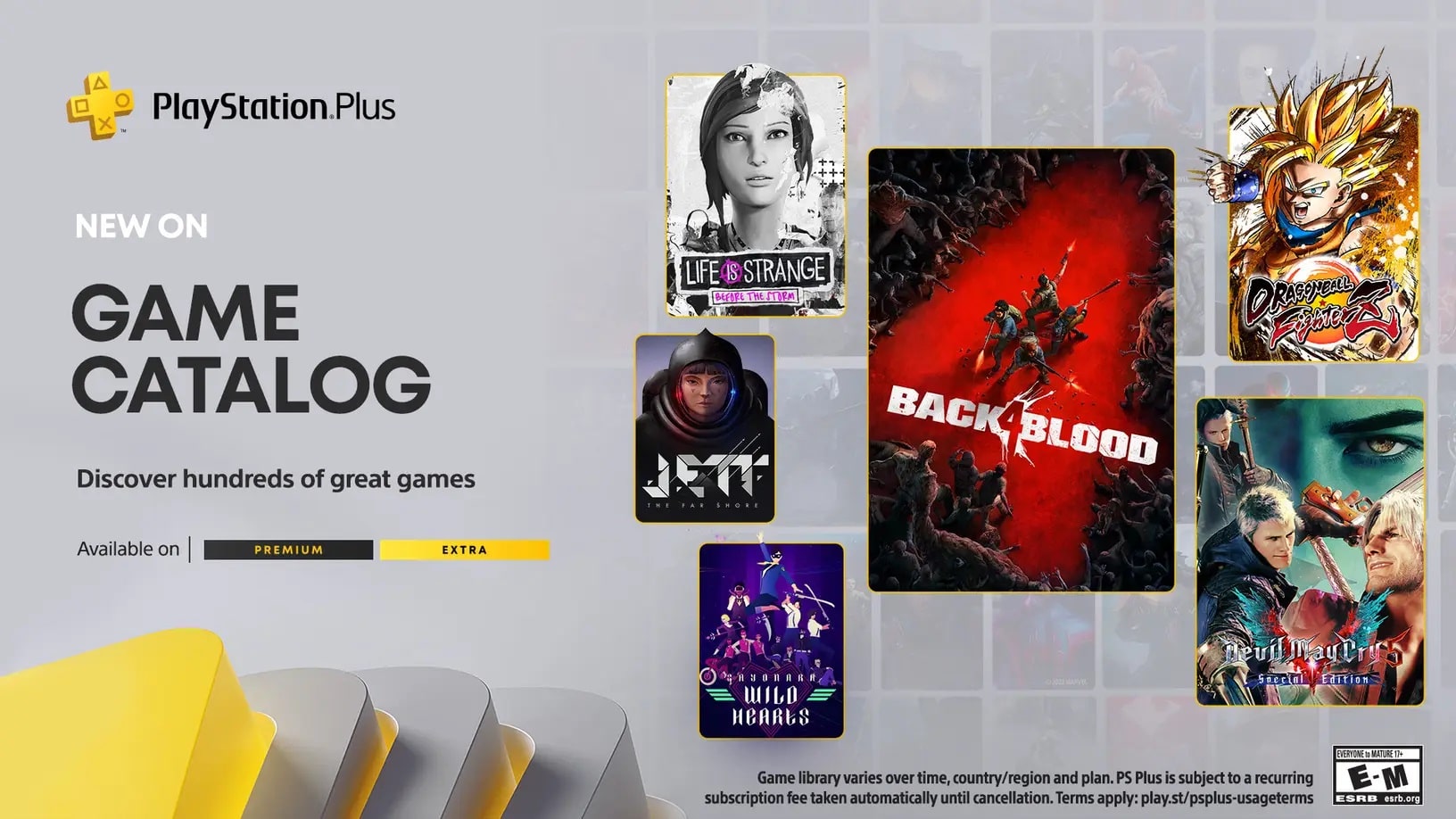 Barisan Katalog Permainan PlayStation Plus untuk Januari 2023: Menampilkan DMC5 Edisi Khas dan Back 4 Blood (Kemas kini)