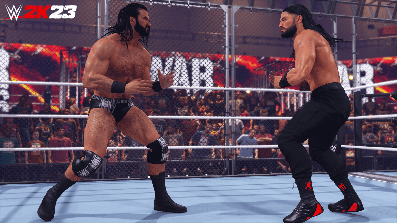 รายการคุณสมบัติ WWE 2K23 รุ่นต่างๆ &amp; โบนัสการสั่งซื้อล่วงหน้า และภาพหน้าจอ Slam Out