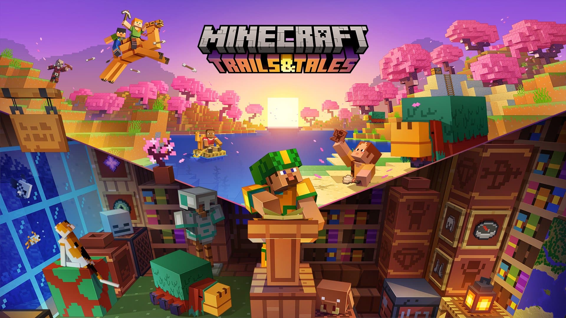 Minecraft Trails &amp; Tales 更新将于 6 月 7 日发布，同时在 Chromebook 上发布完整基岩版