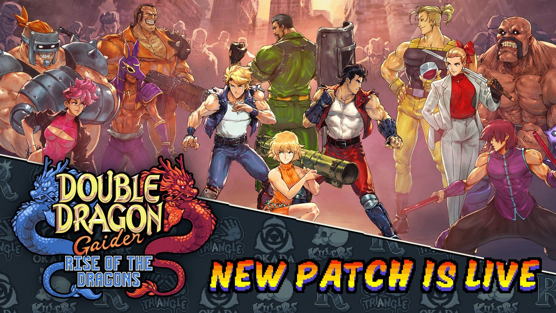 Double Dragon Gaiden: Rise of the Dragons Kemas Kini 1.03 untuk 24 Ogos Kicks Out