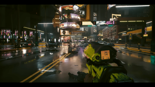 Cyberpunk 2077 Update 2.0 ตัวอย่างภาคปฏิบัติ