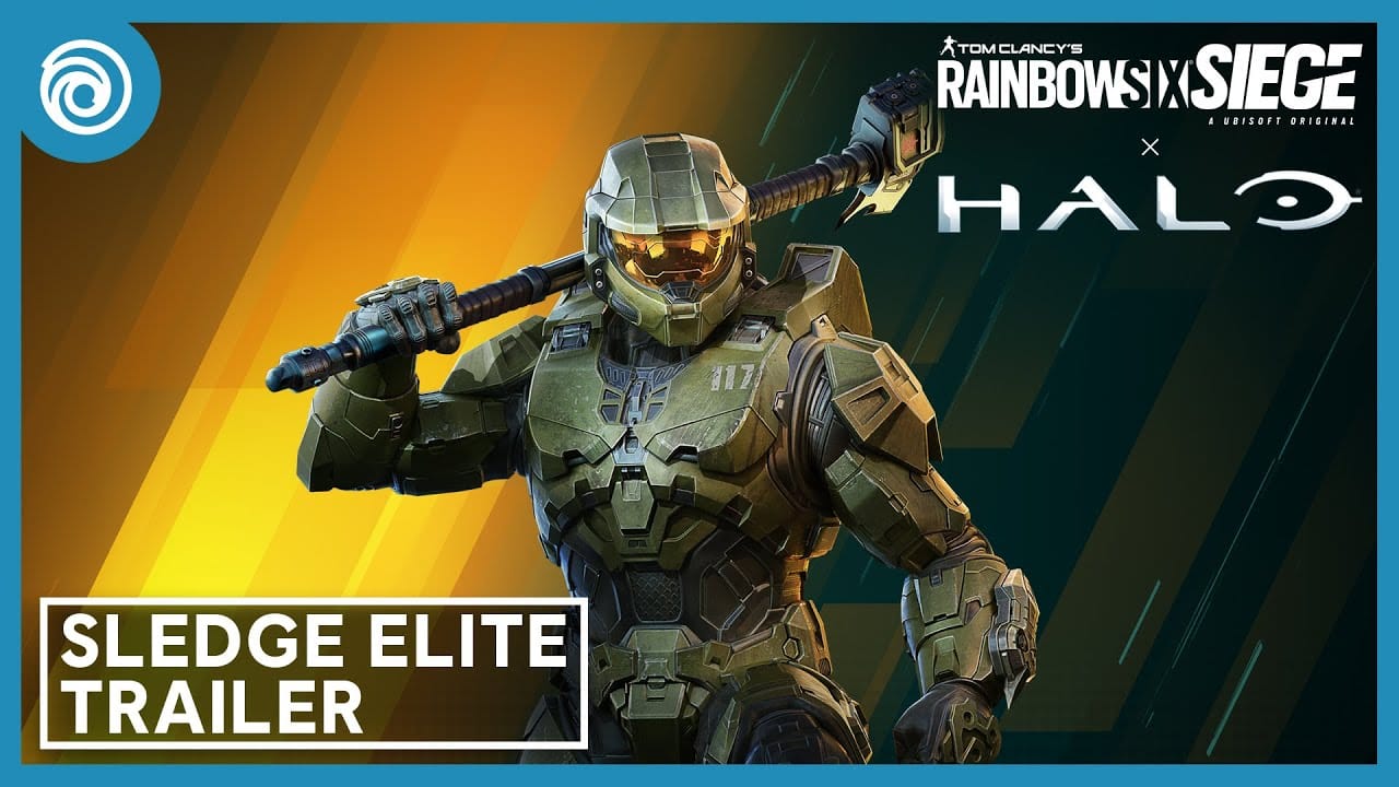 Kolaborasi Rainbow Six Siege x Halo Lancarkan Master Chief Beraksi Dengan Set Elit Sledge Baharu