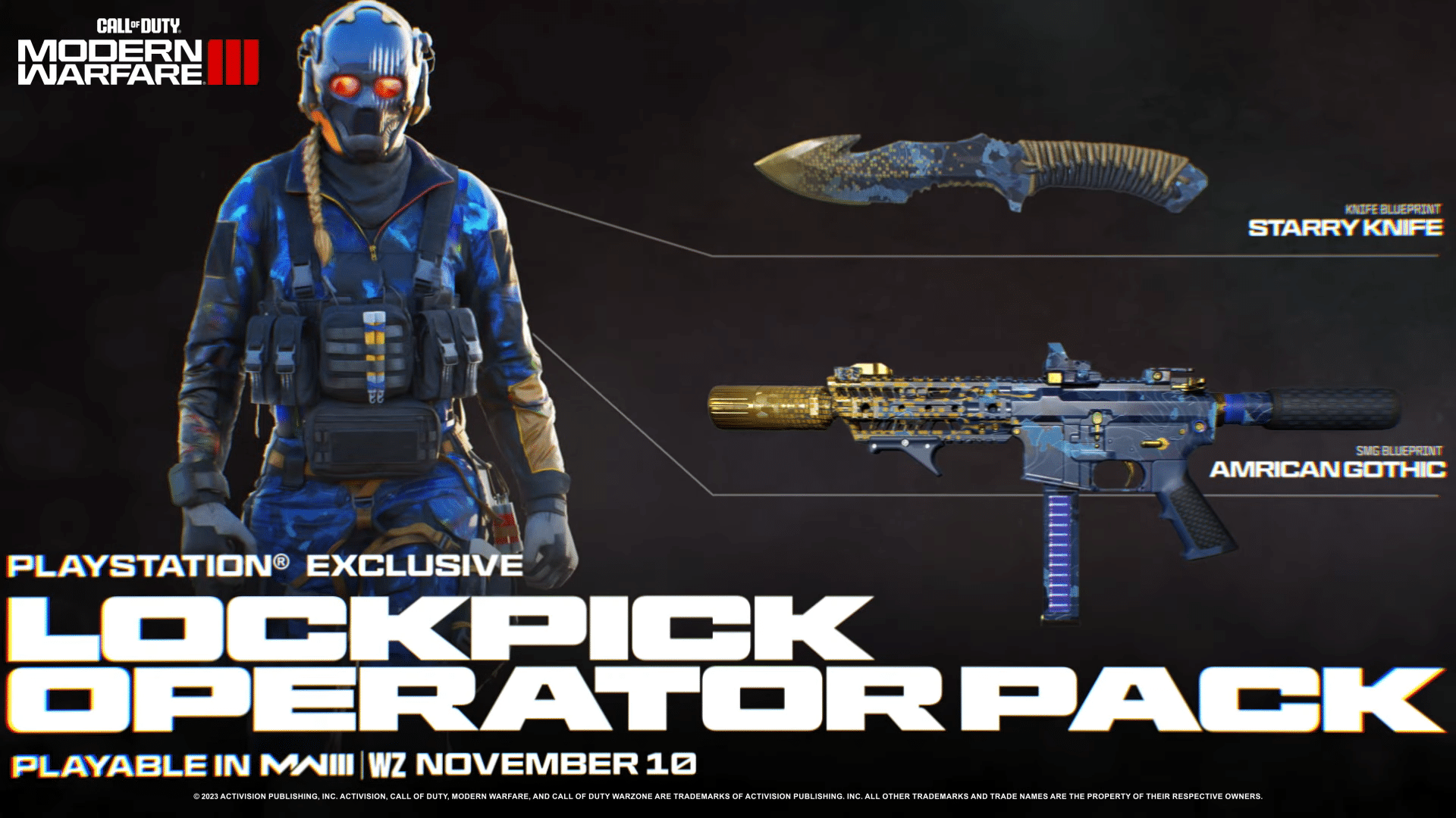 Pek "Lockpick" Pengendali Eksklusif PlayStation Modern Warfare 3 Tersedia Dengan Prapesan