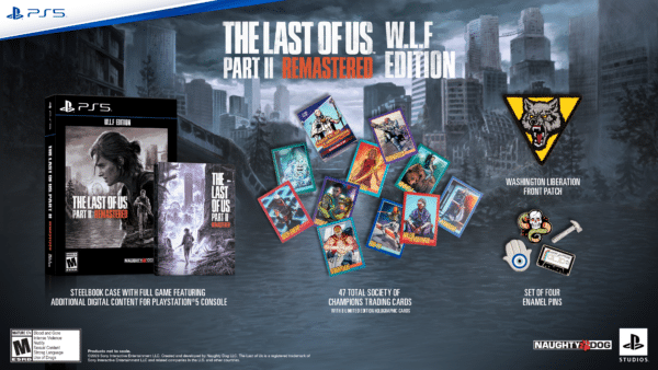 The Last of Us 2 Remastered WLF Edition Didedahkan, Mengandungi Kad Dagangan, Steelbook dan Banyak Lagi