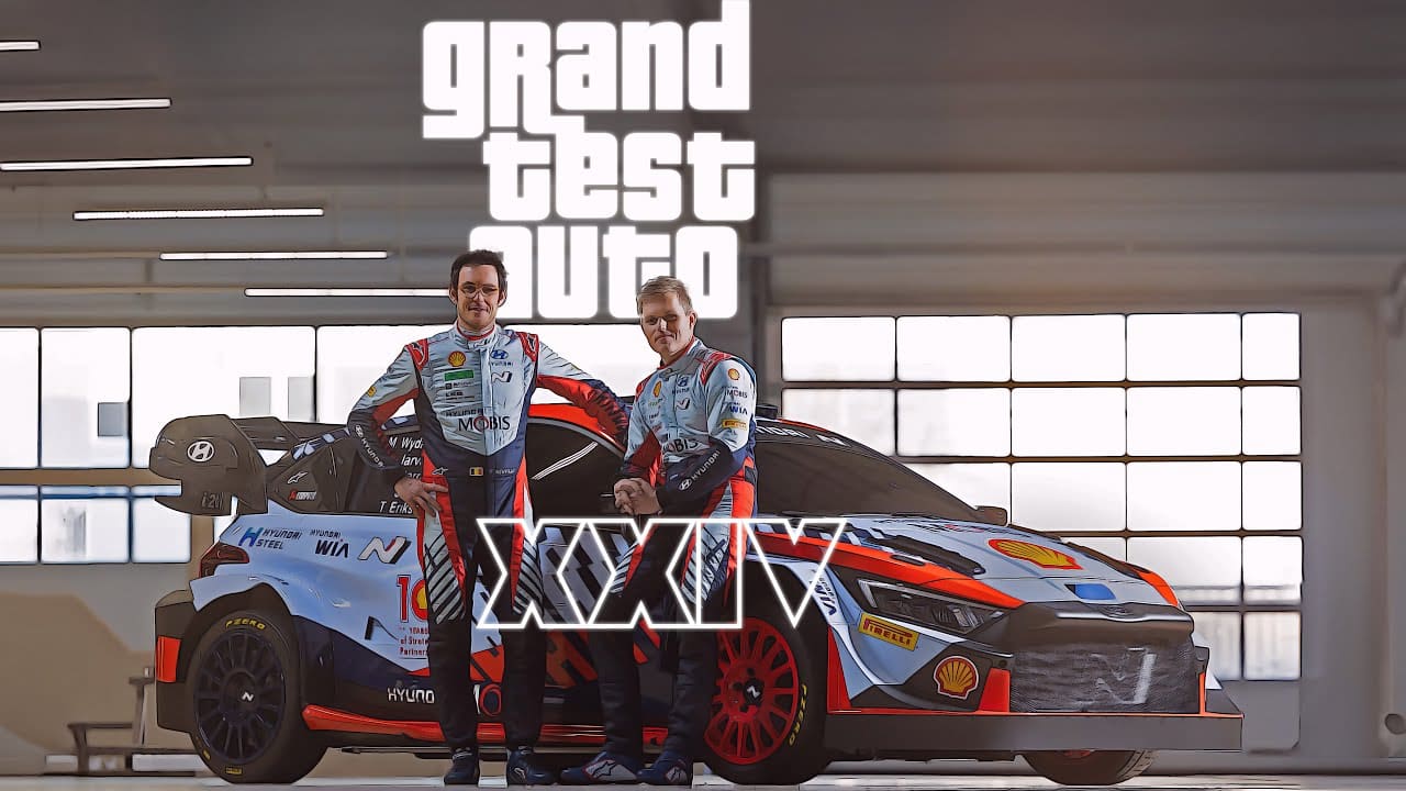 ตัวอย่าง GTA 6 สร้างใหม่โดยทีม Hyundai WRC